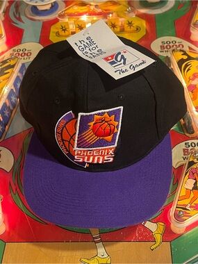 🏀Vintage Phoenix Suns NBA🏀 NEW WITH TAGS - The Game - Two Tone Snapback Hat